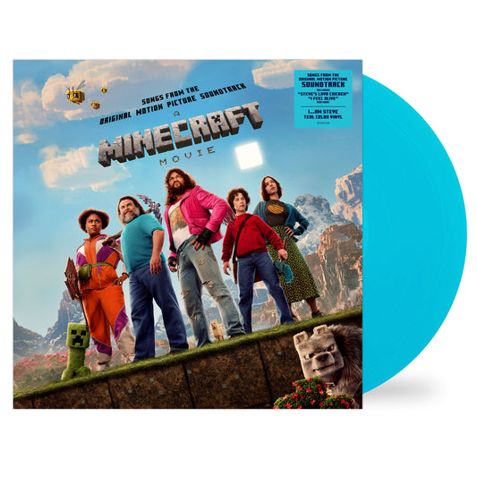 V/A "A Minecraft Movie (OST)" LP (Teal Vinyl)
