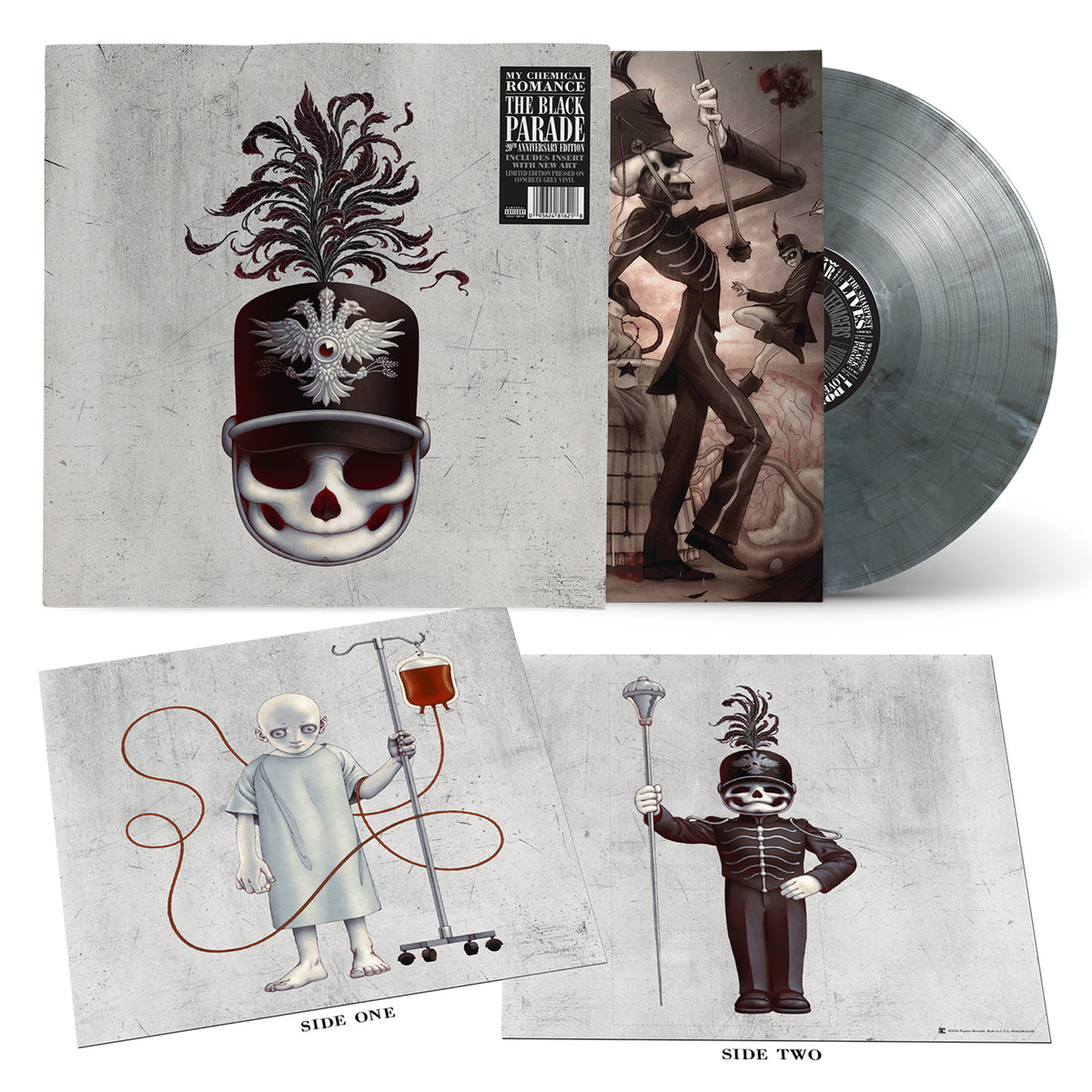 PRE-ORDER: My Chemical Romance "The Black Parade (20th Anniversary Edition)" LP (Concrete Grey Vinyl)