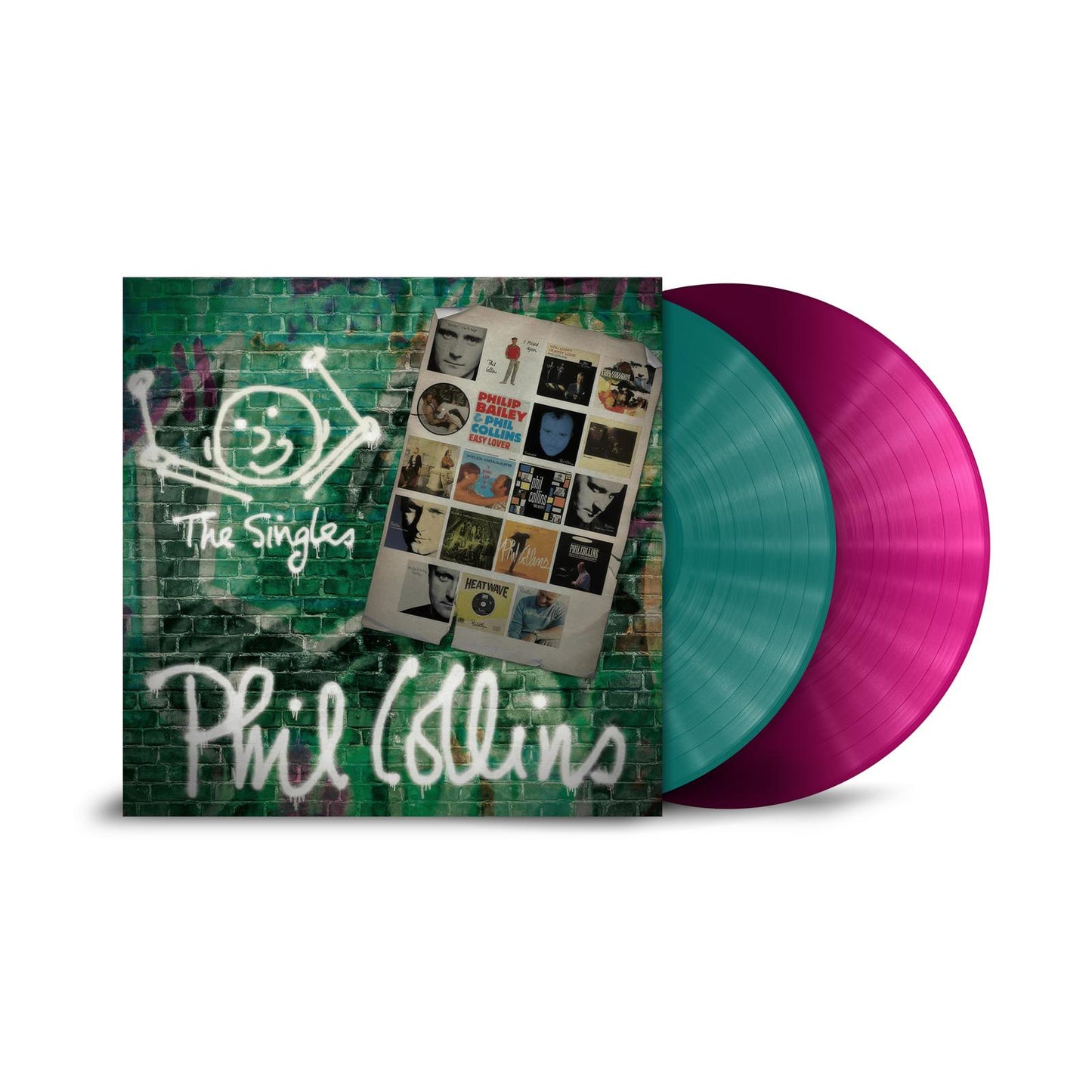 PRE-ORDER: Phil Collins "The Singles" 2xLP (Color Vinyl)