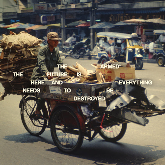 The Armed "The Future Is Here and Everything Needs to Be Destroyed" LP (Indie Exclusive Cloudy w/ Yellow/Pink/Green Splatter Vinyl)