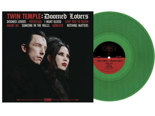 PRE-ORDER: Twin Temple "Doomed Lovers" LP (Envy Translucent Green Vinyl)