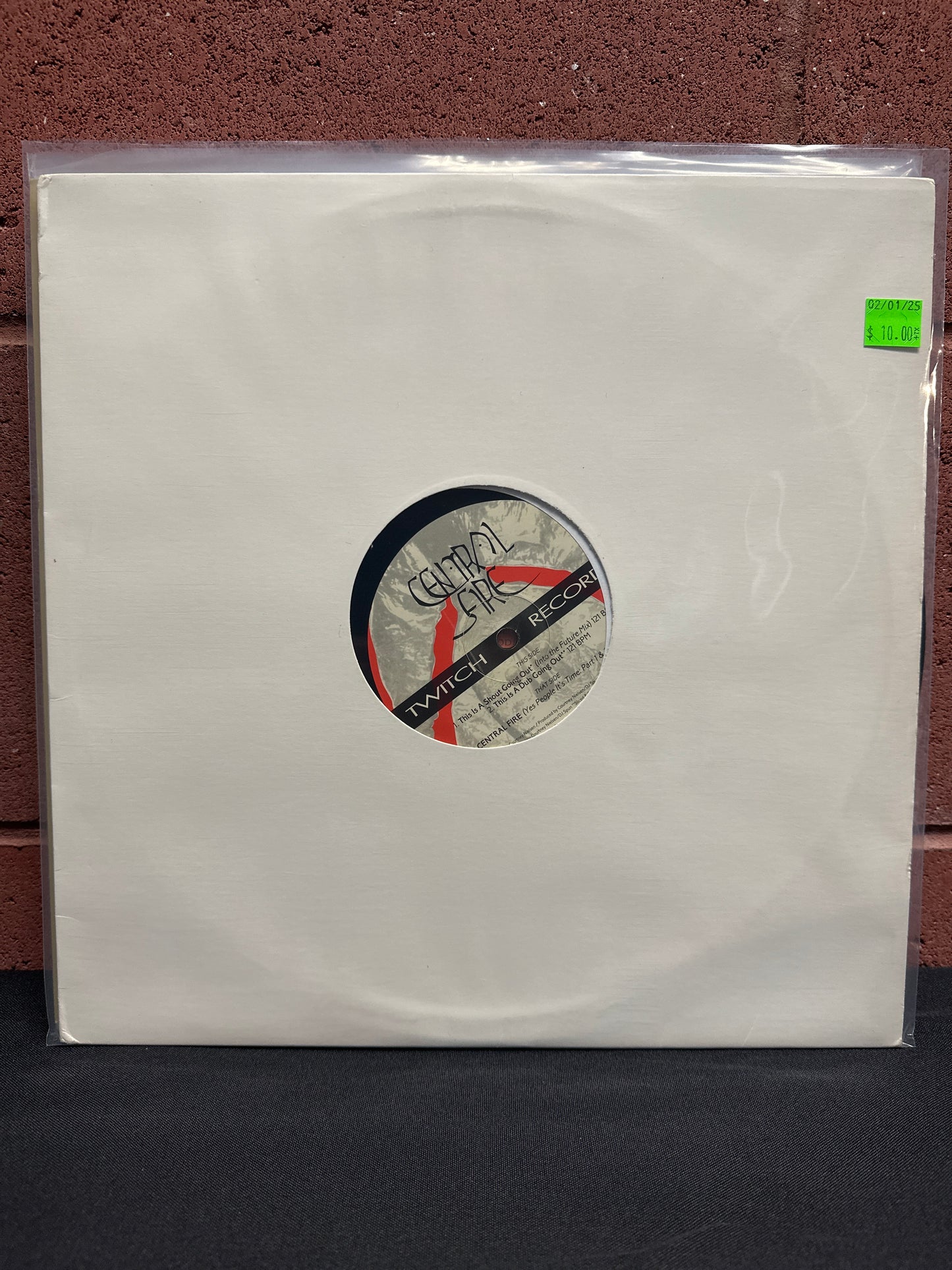 Used Vinyl: Central Fire "This Is A Shout Going Out" 12"