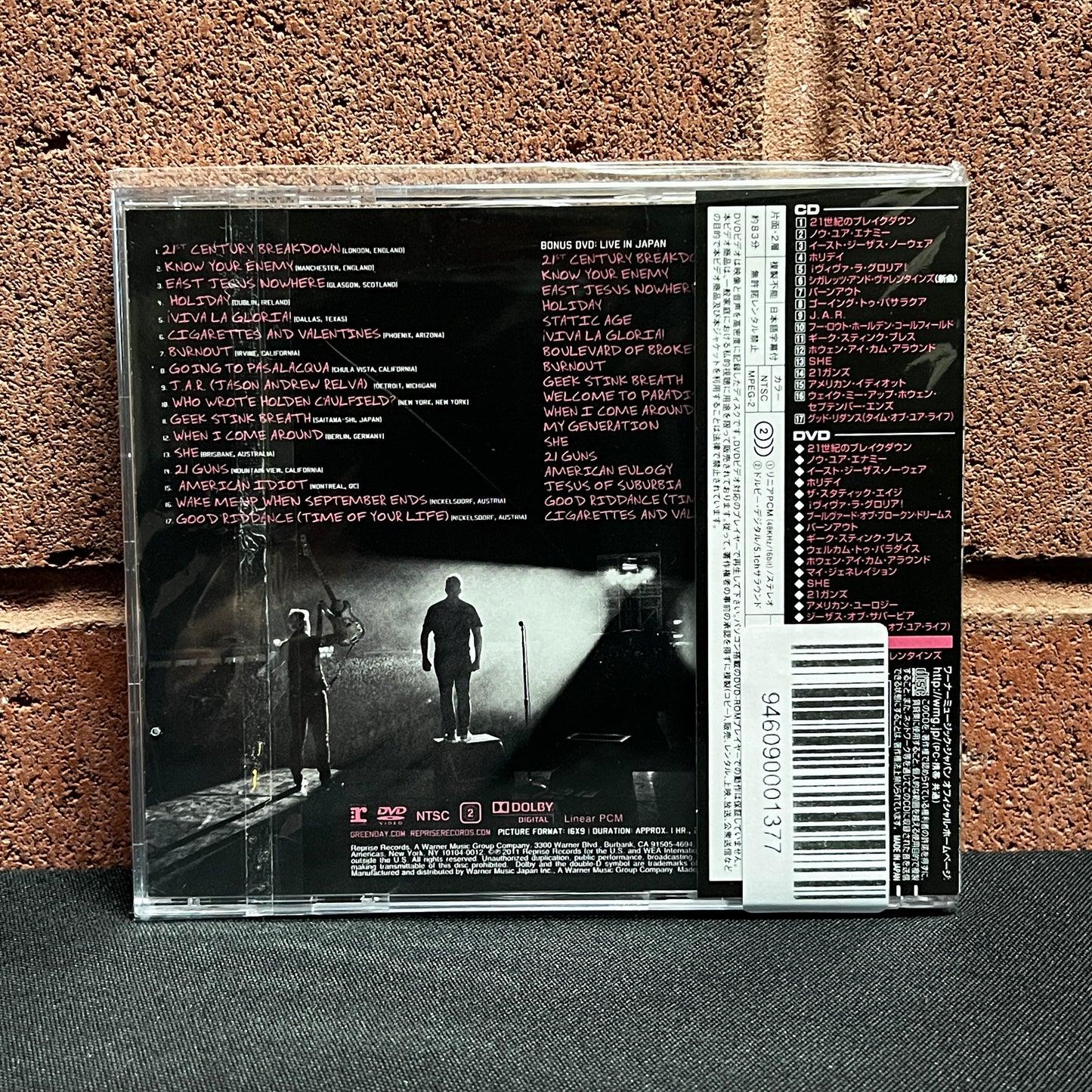 Used CD: Green Day "Awesome As F**k" CD + DVD (2011 Japanese Press)