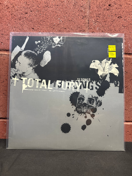 Used Vinyl:  Total Fury ”13 Songs” 12" (Gray marbled vinyl)