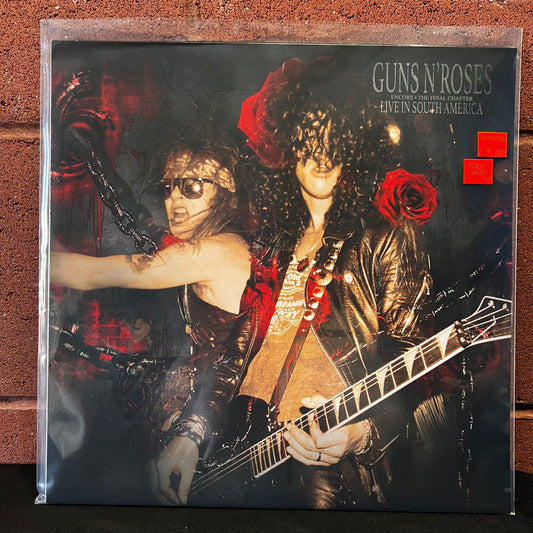 Used Vinyl: Guns N' Roses ‎"Live In South America: Encore - The Final Chapter" LP (2022 Euro Press - Red Vinyl)