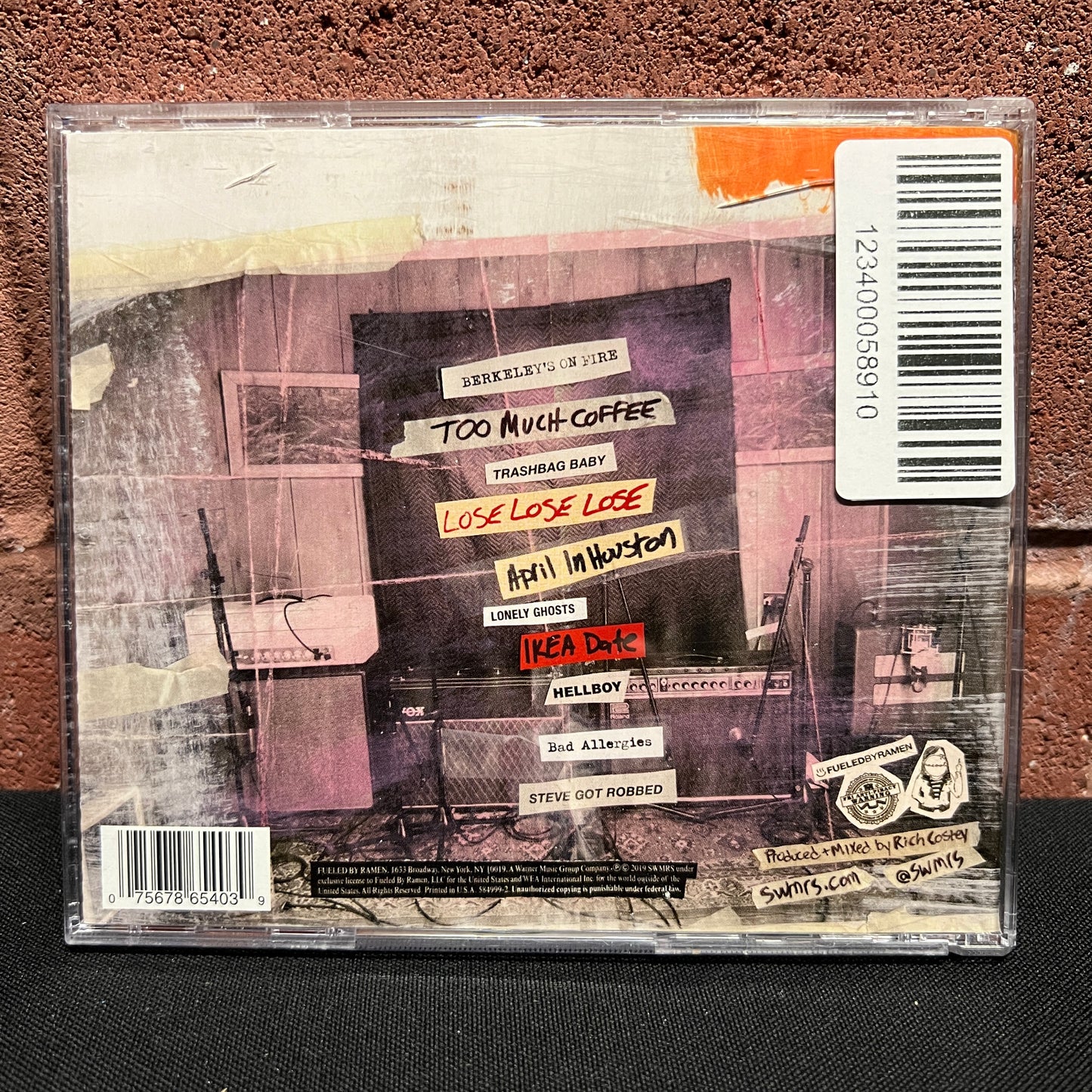 Used CD: SWMRS ‎"Berkeley's On Fire" CD (Signed By Band!)