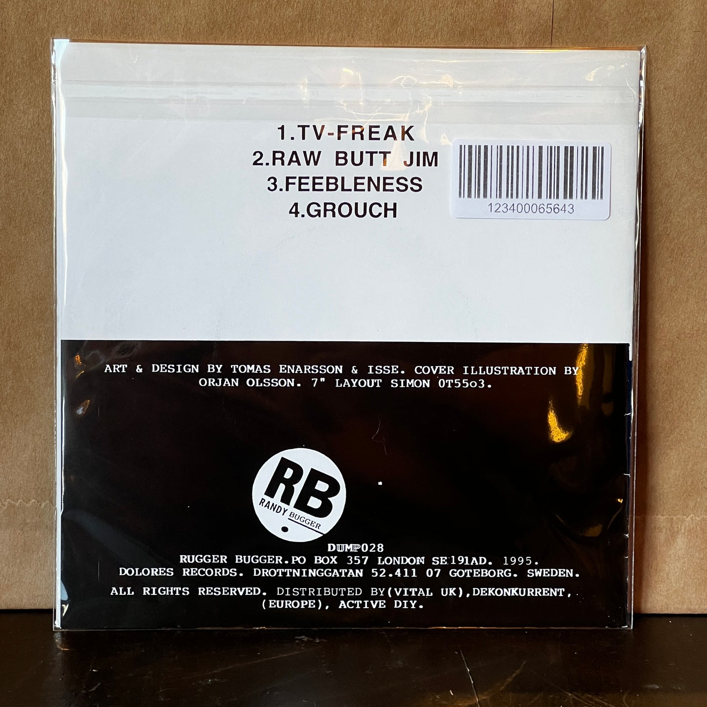 Used Vinyl: Randy "TV-Freak" 7" (1995 UK Issue)