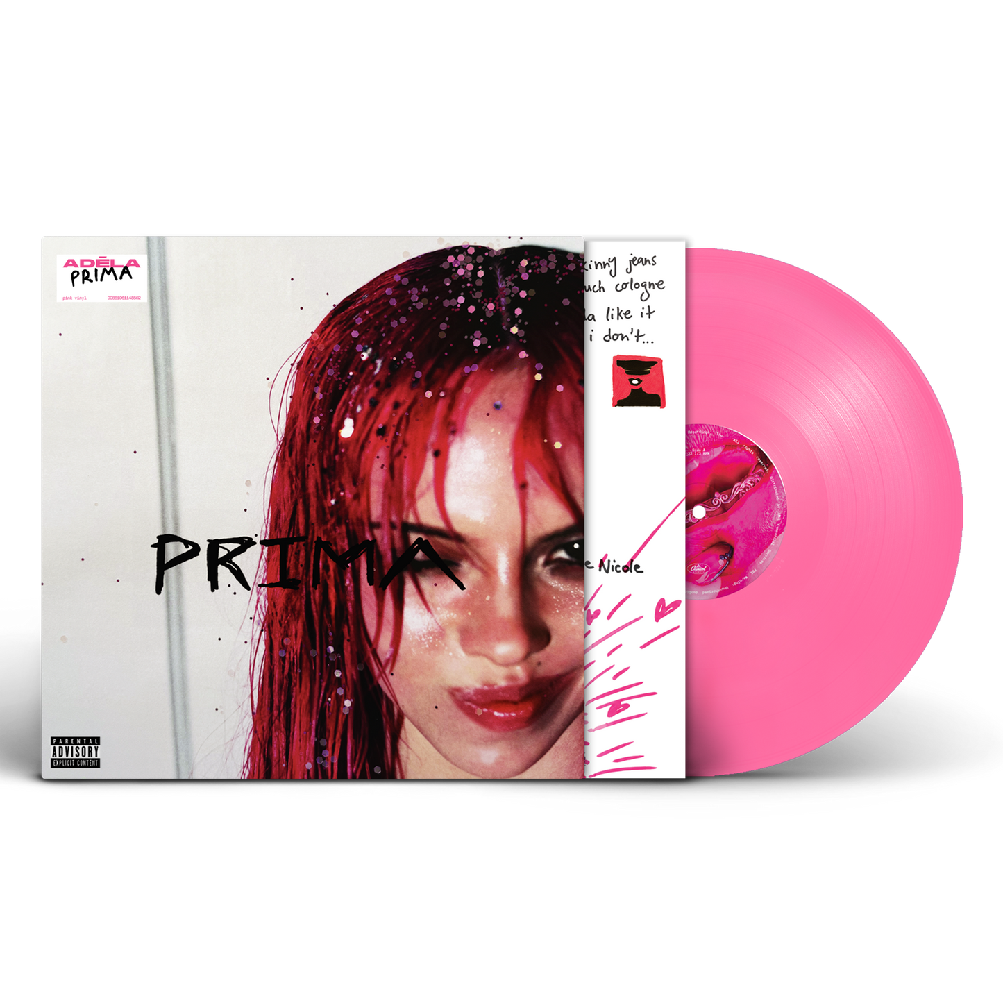EMBARGO 7/23 10am PRE-ORDER: ADELA "PRIMA" LP (Pink Vinyl)