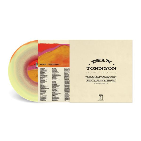 Dean Johnson "I Hope We Can Still Be Friends" LP (Indie Exclusive Tri-Color "Sunset Cream Cake" Vinyl)