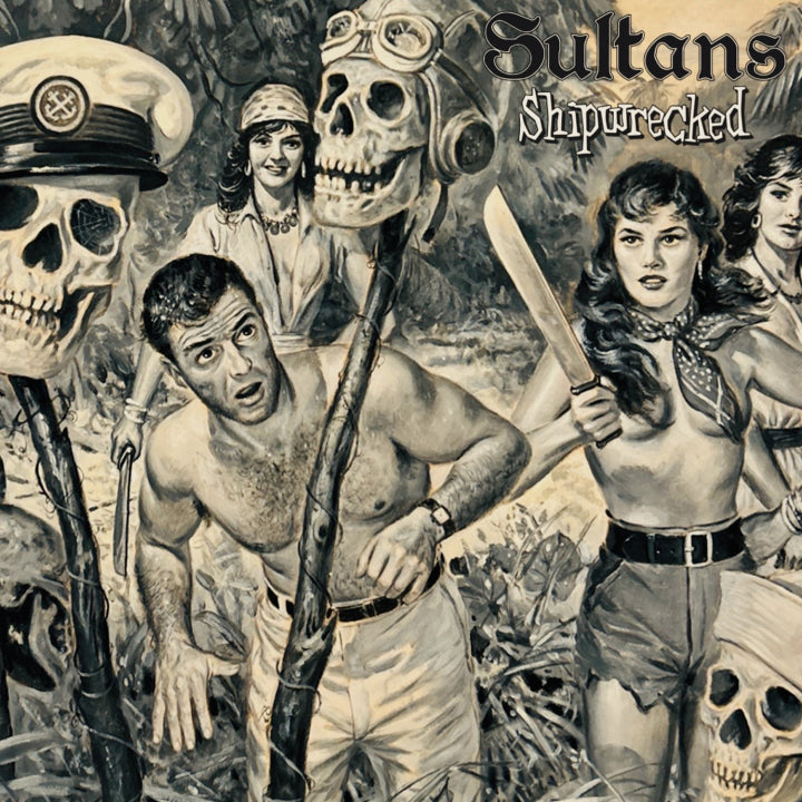 Sultans "Shipwrecked" LP (Splatter Vinyl)