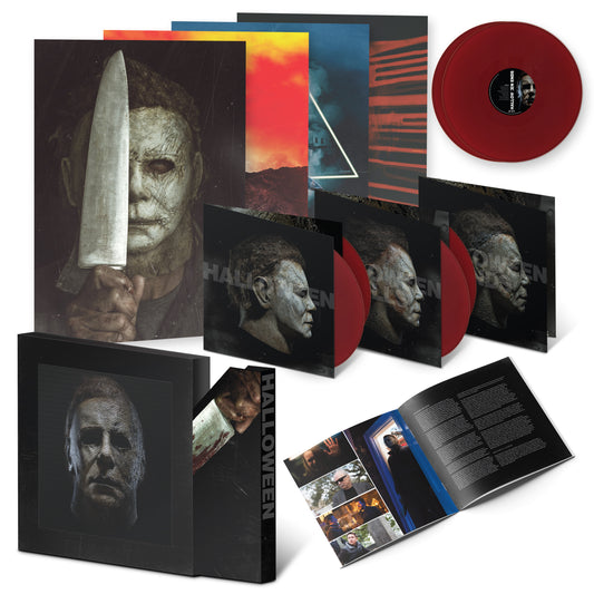 PRE-ORDER: John Carpenter, Cody Carpenter, & Daniel Davies "Halloween: The Complete Expanded Collection" 6xLP Box Set (Dried Blood Vinyl)
