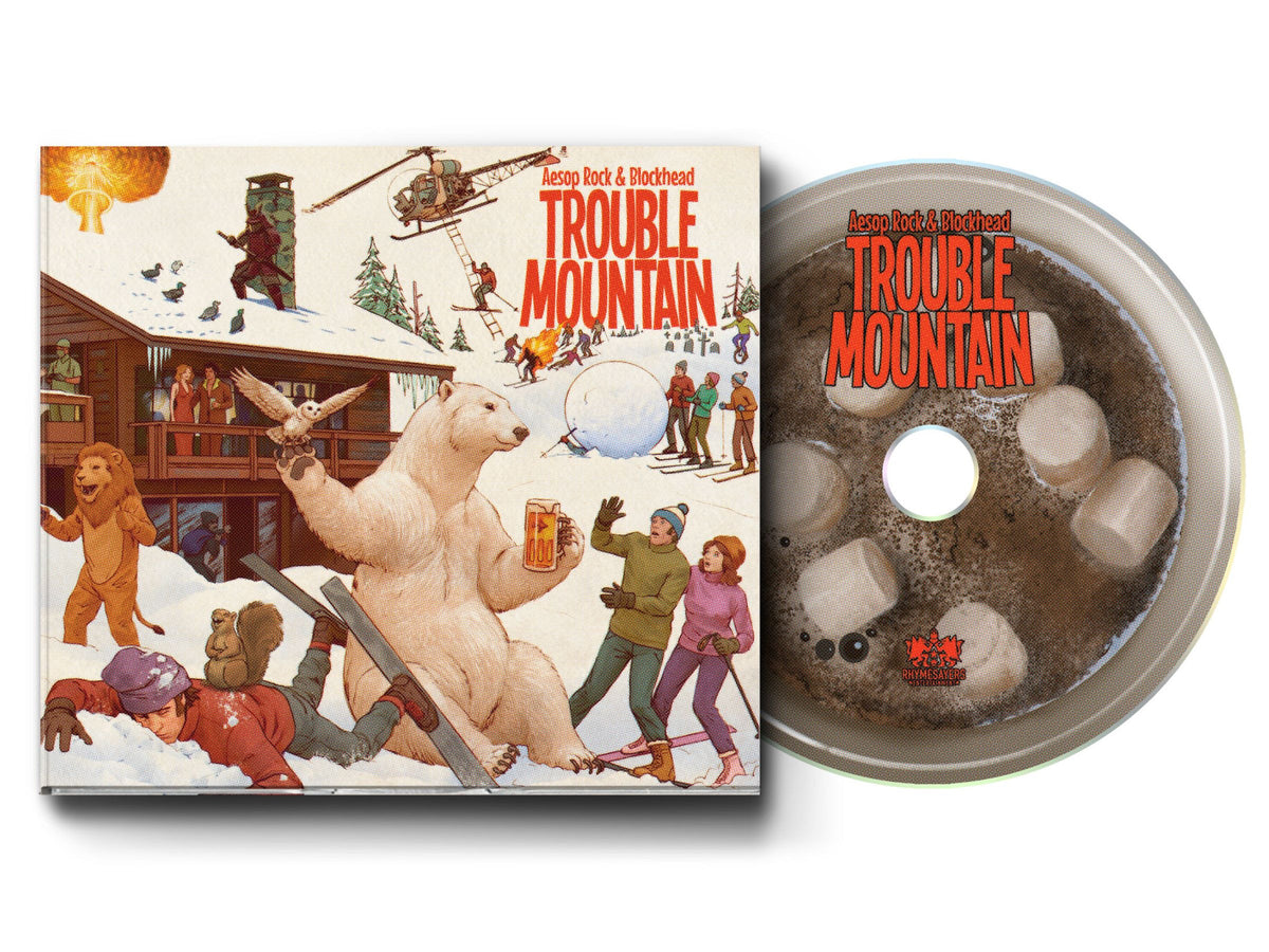 PRE-ORDER: Aesop Rock x Blockhead "Trouble Mountain" CD