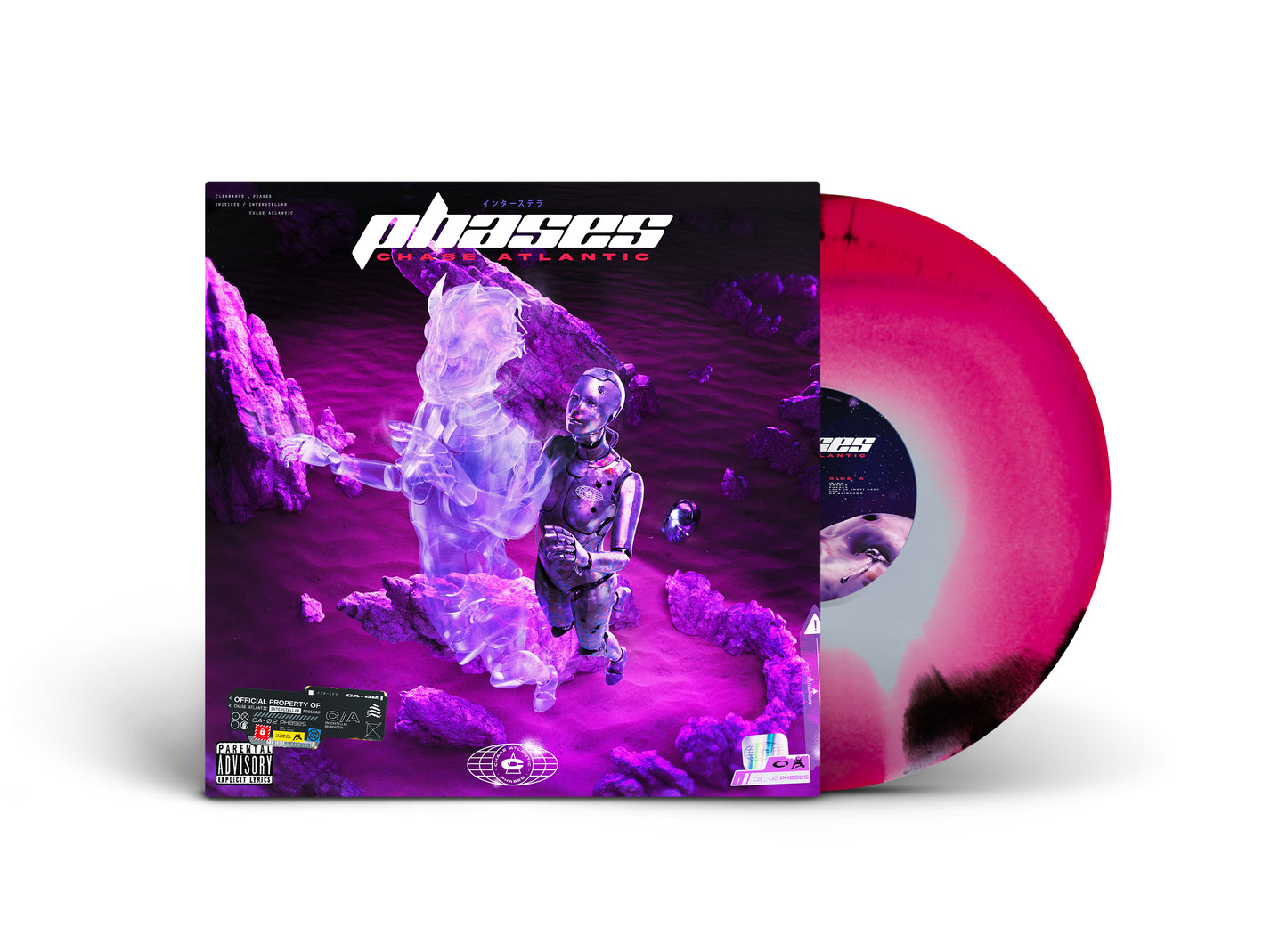 Chase Atlantic "PHASES" 12" EP (Multicolor Smush Vinyl)