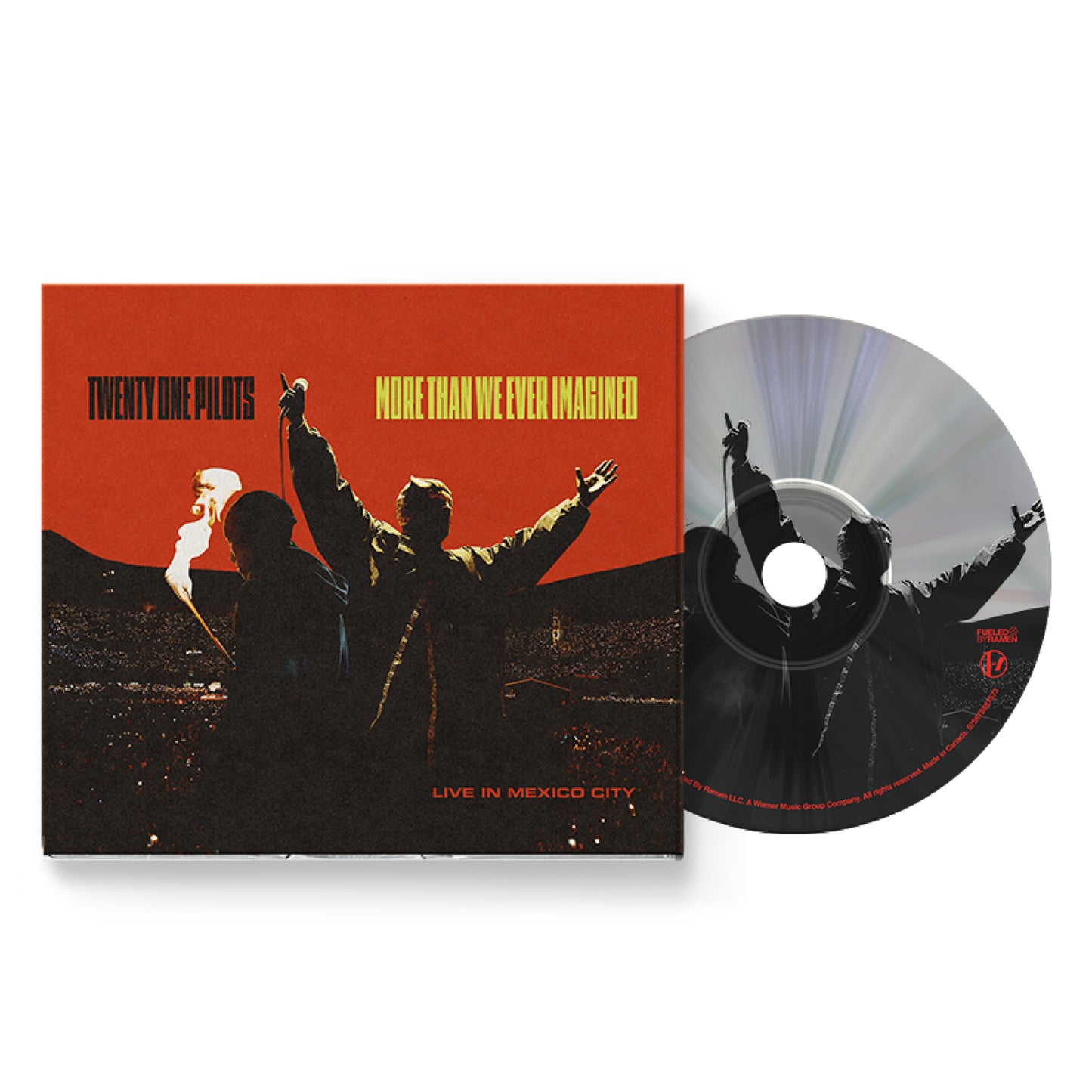 PRE-ORDER: twenty one pilots "More Than We Ever Imagined (Live In Mexico City)" CD