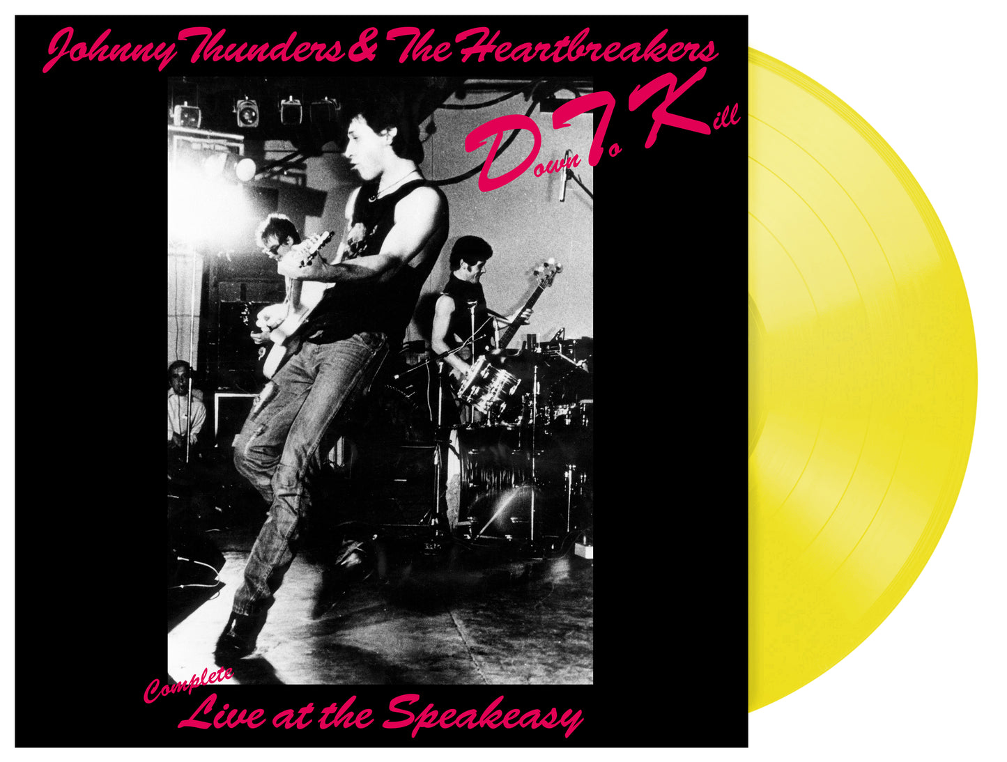 PRE-ORDER: Johnny Thunders & The Heartbreakers "Down To Kill: The Complete Live At The Speakeasy" LP (Yellow Vinyl)
