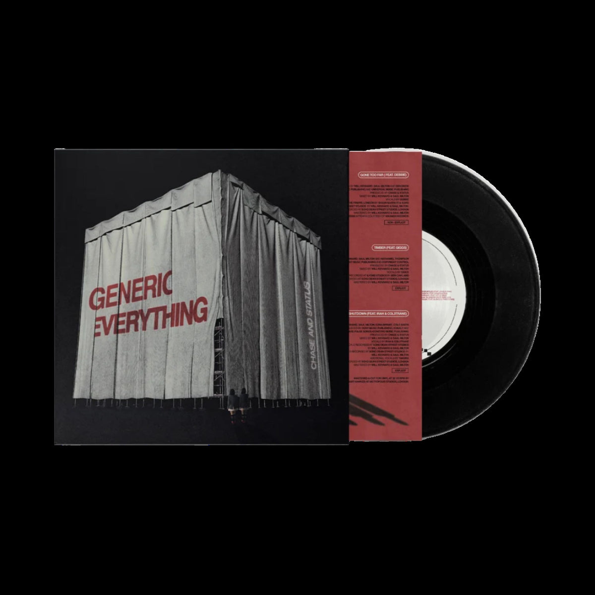 PRE-ORDER: CHASE & STATUS "Generic Everything" LP