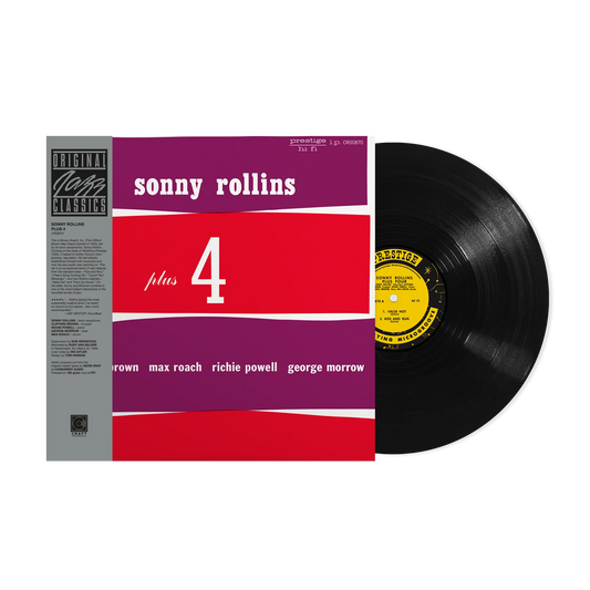 Sonny Rollins "Plus 4 (Original Jazz Classics Series)" LP (180g Vinyl)