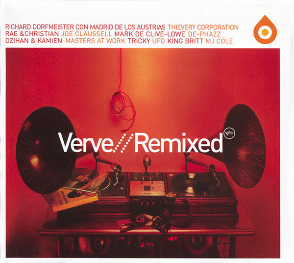 Various Artists "Verve Remixed" 2xLP (Red Apple/Canary Yellow "Galaxy" Vinyl)