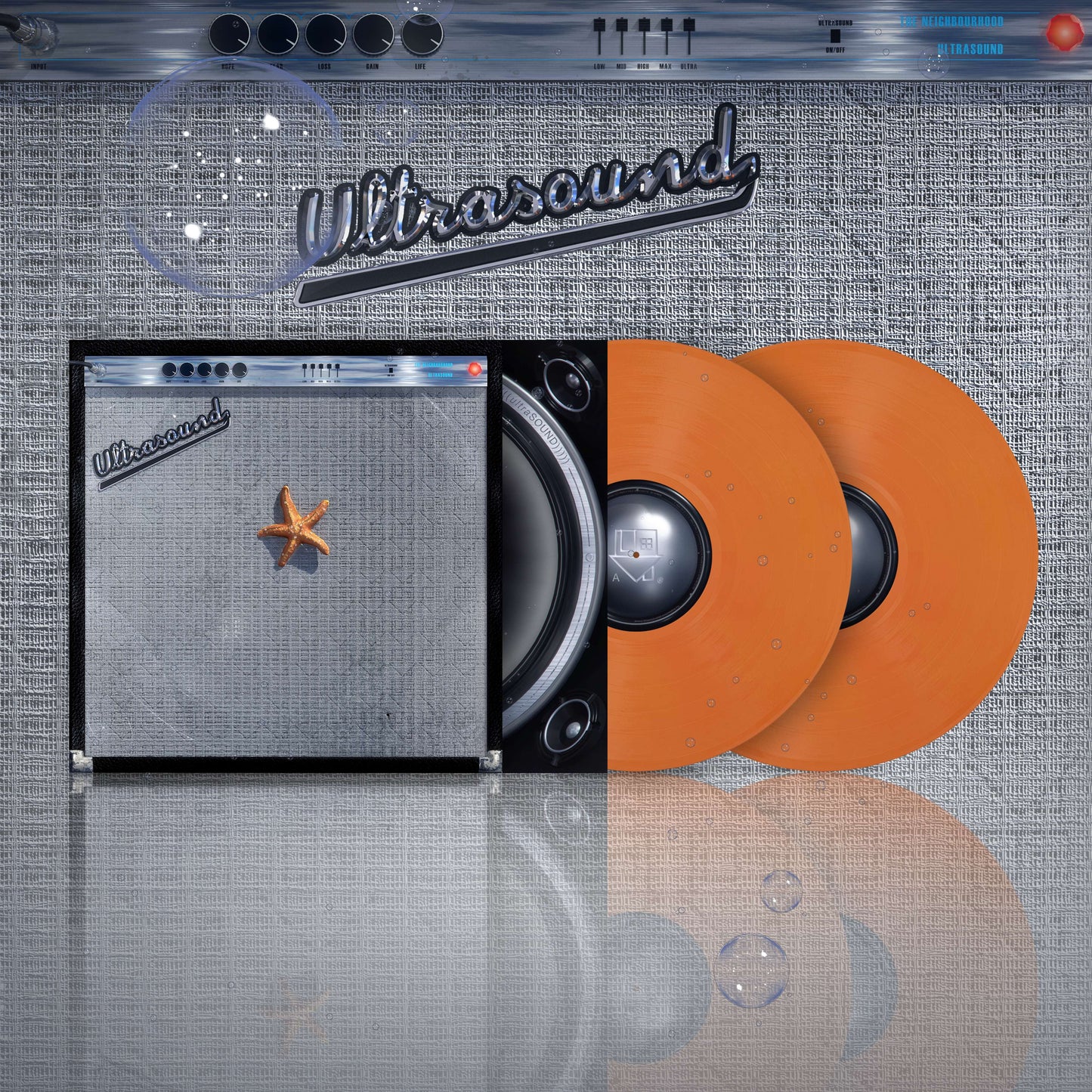 The Neighbourhood "((((((ultraSOUND)))))+" 2xLP (Opaque Tangerine Vinyl)