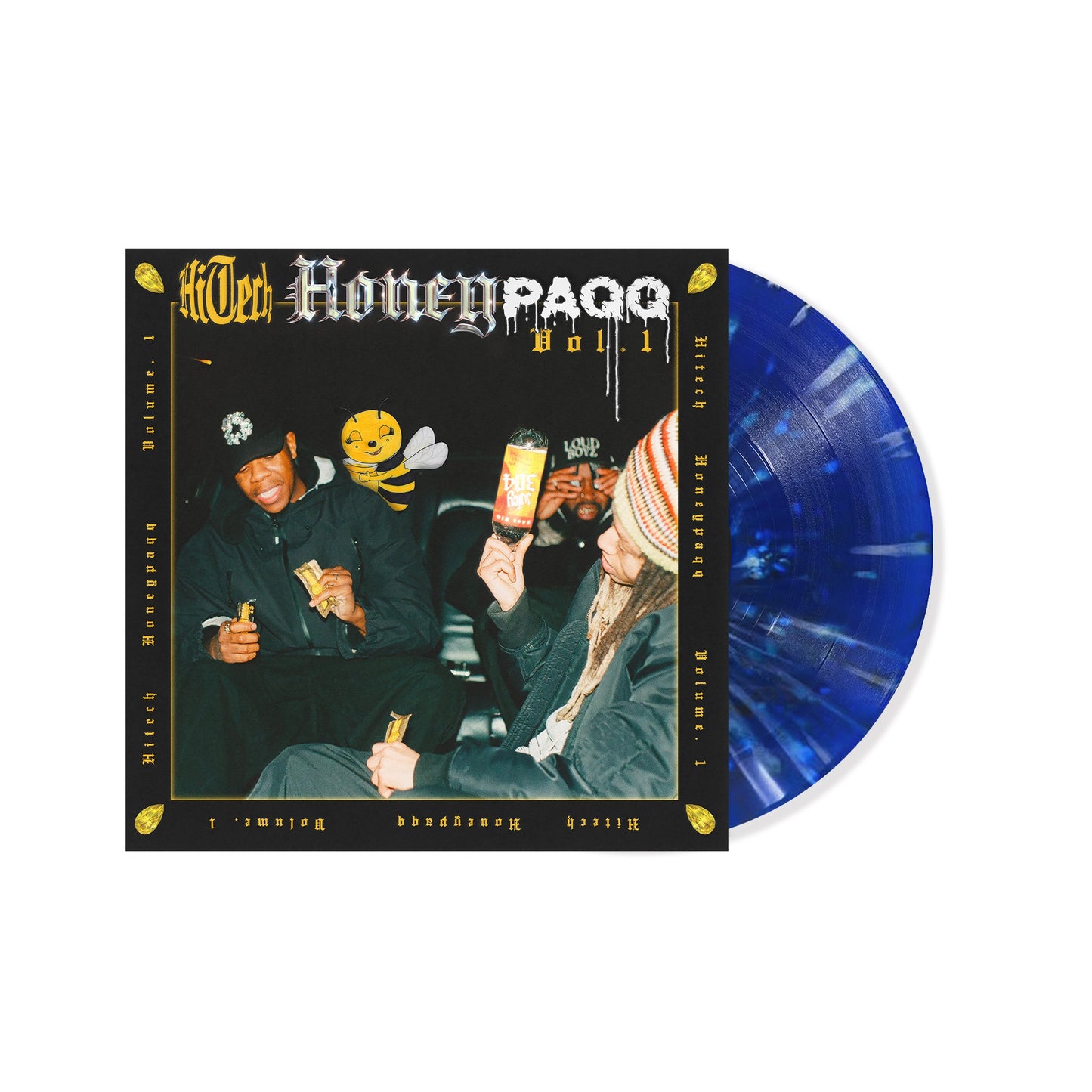 HiTech "HONEYPAQQ Vol. 1" LP (Indie Exclusive Deep Ocean Vinyl)