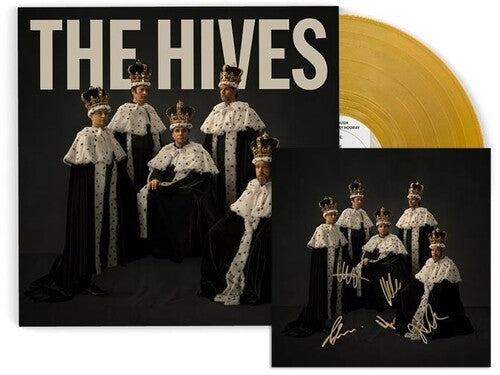 The Hives "The Hives Forever, Forever The Hives" LP (Indie Exclusive Signed Print, Gold Vinyl)