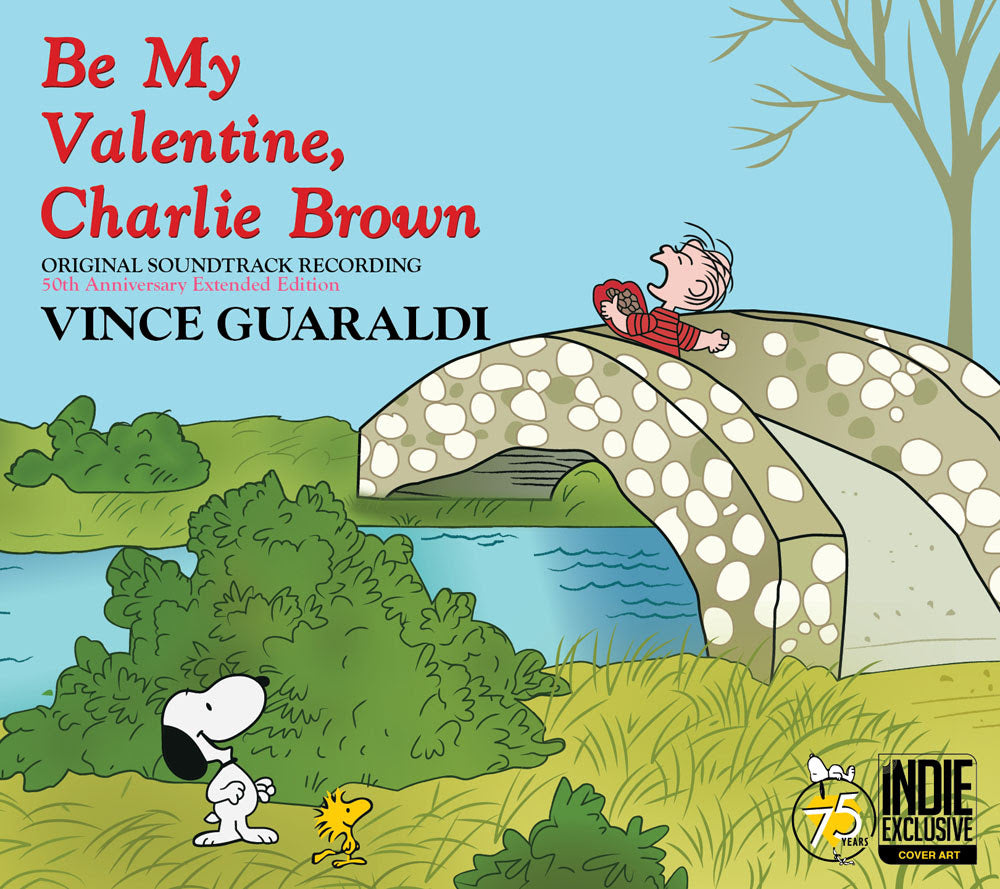 Vince Guaraldi "Be My Valentine, Charlie Brown (Original Soundtrack Recording - 50th Anniversary Extended Edition)" CD (Indie Exclusive)