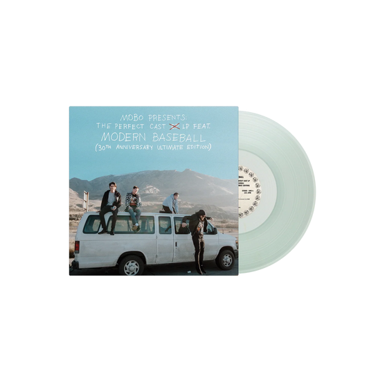 PRE-ORDER: Modern Baseball "Mobo Presents: The Perfect Cast LP - 30th Anniversary" LP (Clear Turquoise Vinyl)
