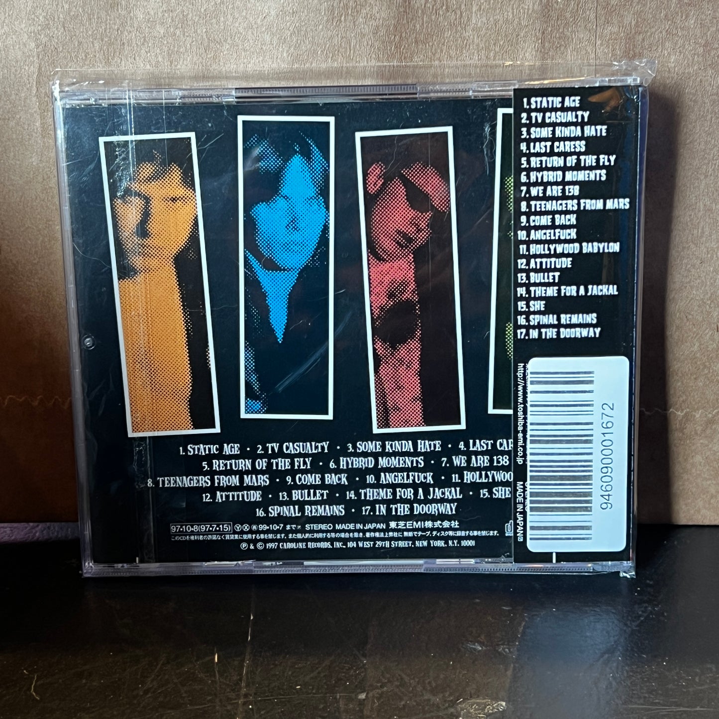 Used CD: The Misfits "Static Age" CD (1997 Japanese Press w/ Bonus Track)