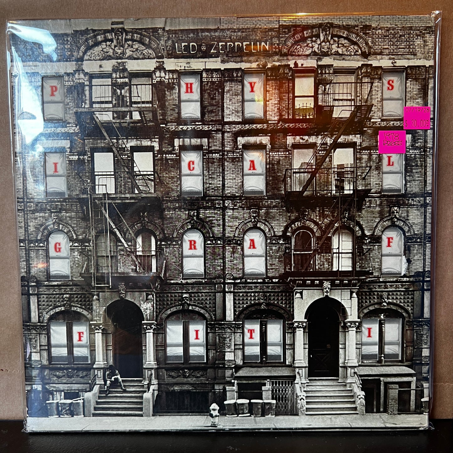 Used Vinyl: Led Zeppelin "Physical Graffiti" 2xLP (1978 Press)