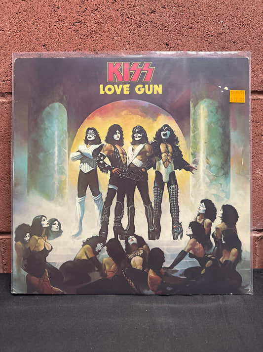 Used Vinyl:  Kiss ”Love Gun” LP