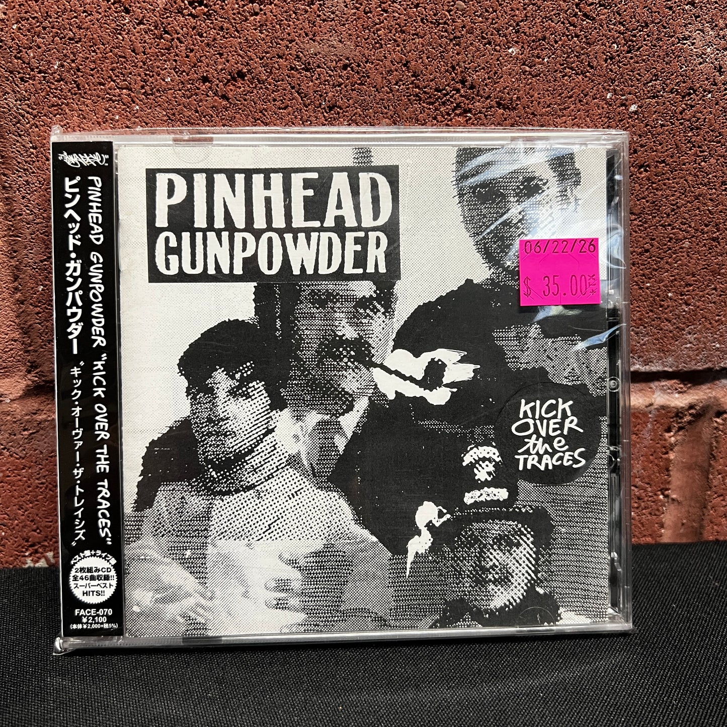 Used CD: Pinhead Gunpowder "Kick Over The Traces" 2xCD (2009 Japanese Press w/ Bonus Disc!)