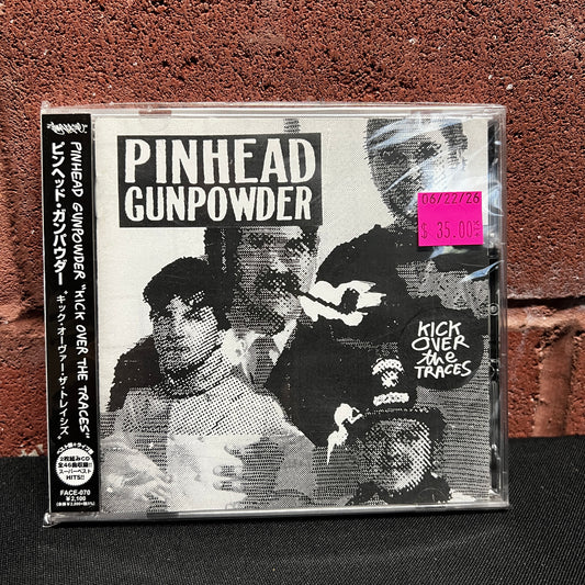 Used CD: Pinhead Gunpowder "Kick Over The Traces" 2xCD (2009 Japanese Press w/ Bonus Disc!)