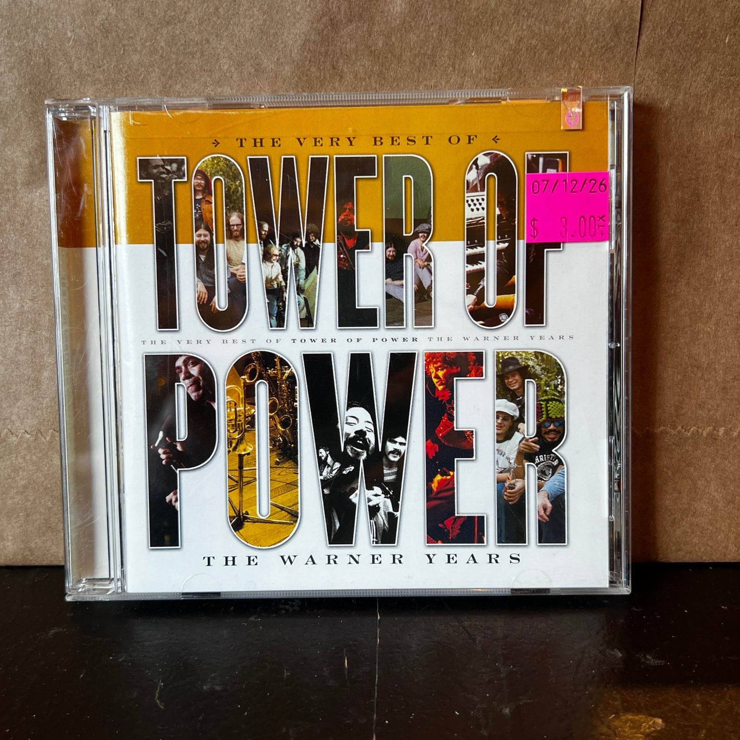 Used CD: Tower Of Power "The Very Best Of - The Warner Years" CD (2001 Press)
