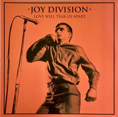 Joy Division "Love Will Tear Us Apart" LP (Orange/Black Splatter Vinyl)