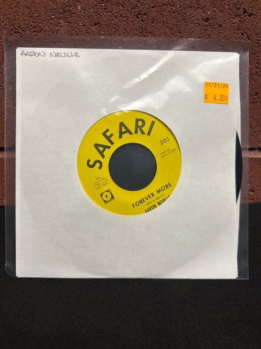 Used Vinyl:  Aaron Neville ”Forever More / Ape Man” 7"