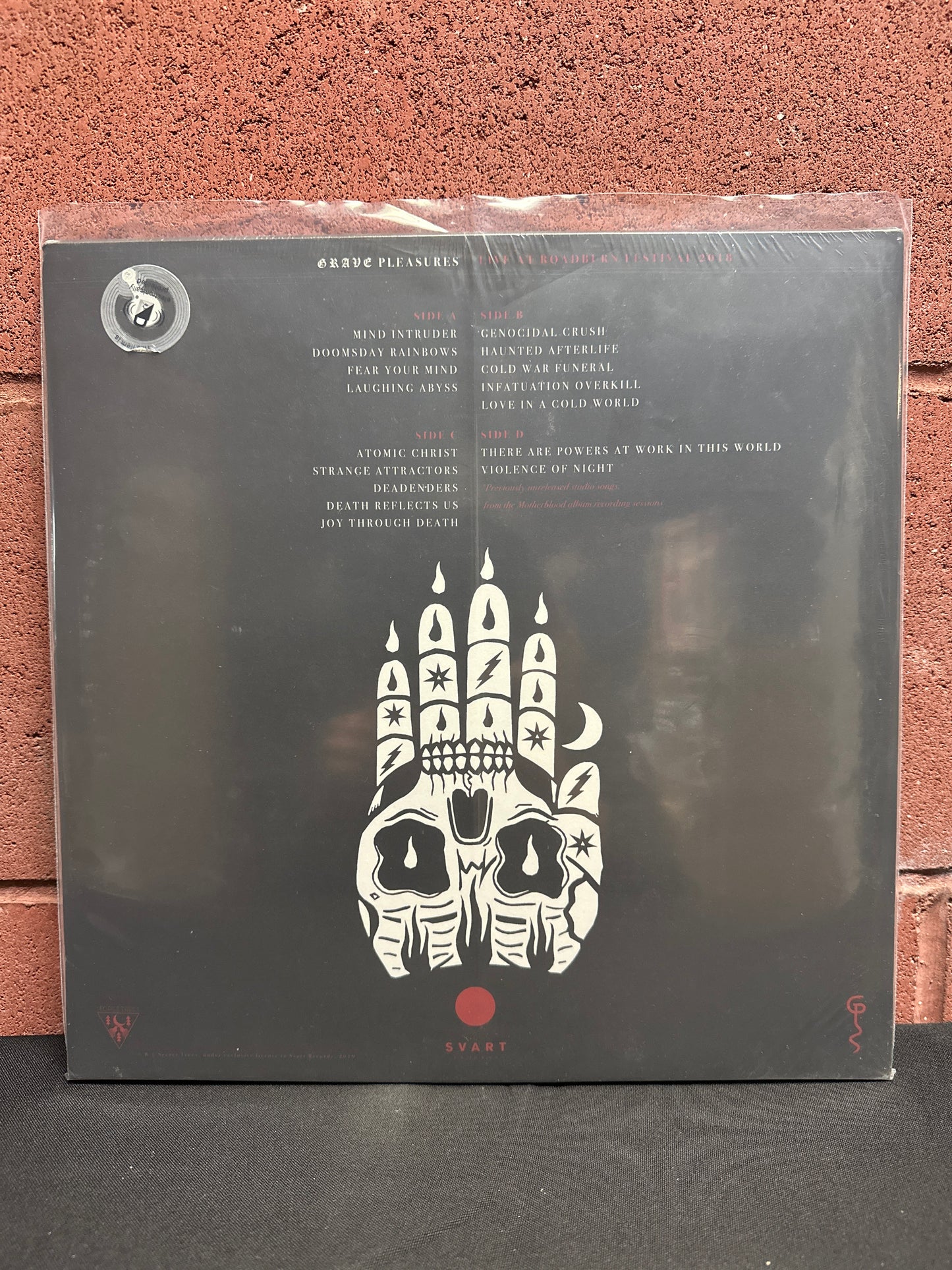 Used Vinyl:  Grave Pleasures ”Doomsday Roadburn” 2xLP