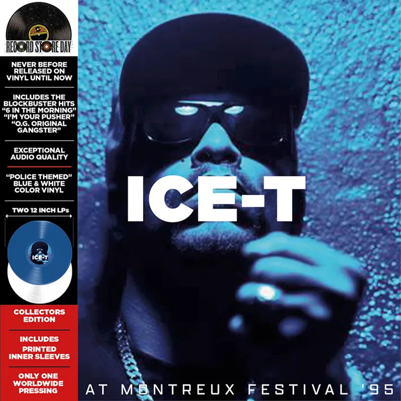 Ice T "Live at The Miles Davis Hall - Montreux 1995" 2xLP (Blue/White Color Vinyl RSD 2025)