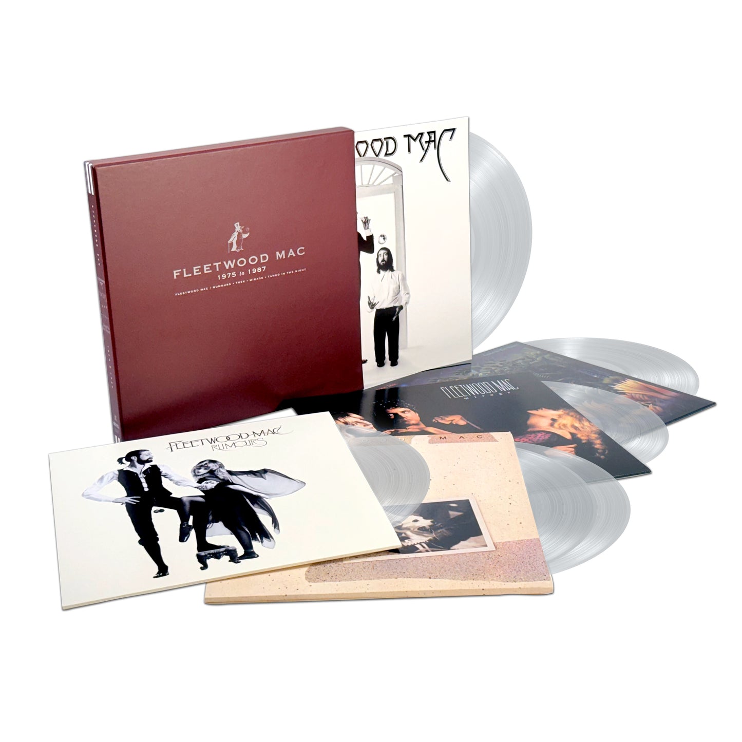 Fleetwood Mac "Fleetwood Mac 1975 to 1987" 6xLP Box Set (Crystal Clear Vinyl)
