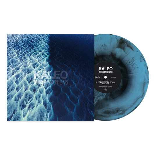 Kaleo "Mixed Emotions" LP (Blue/Black Opaque Vinyl)