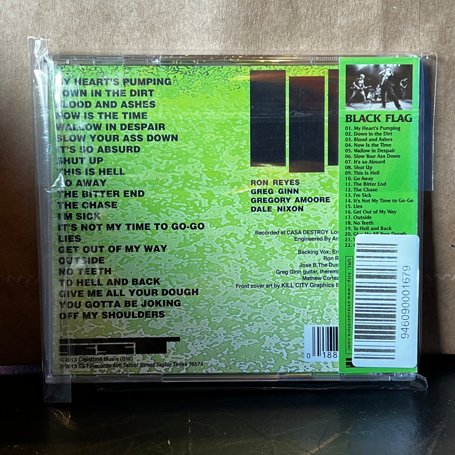 Used CD: Black Flag "What The..." CD (2013 Japanese Press)
