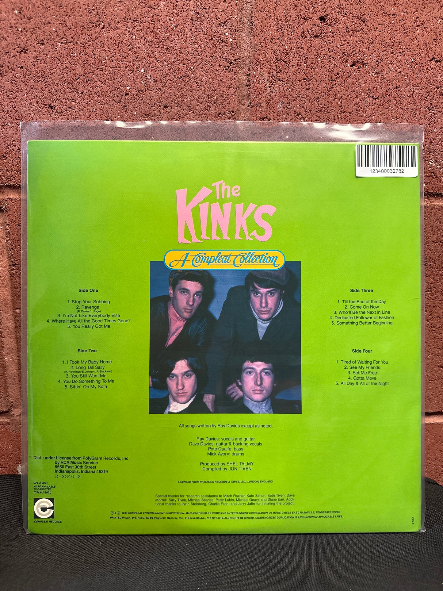 Used Vinyl:  The Kinks ”A Compleat Collection” 2xLP