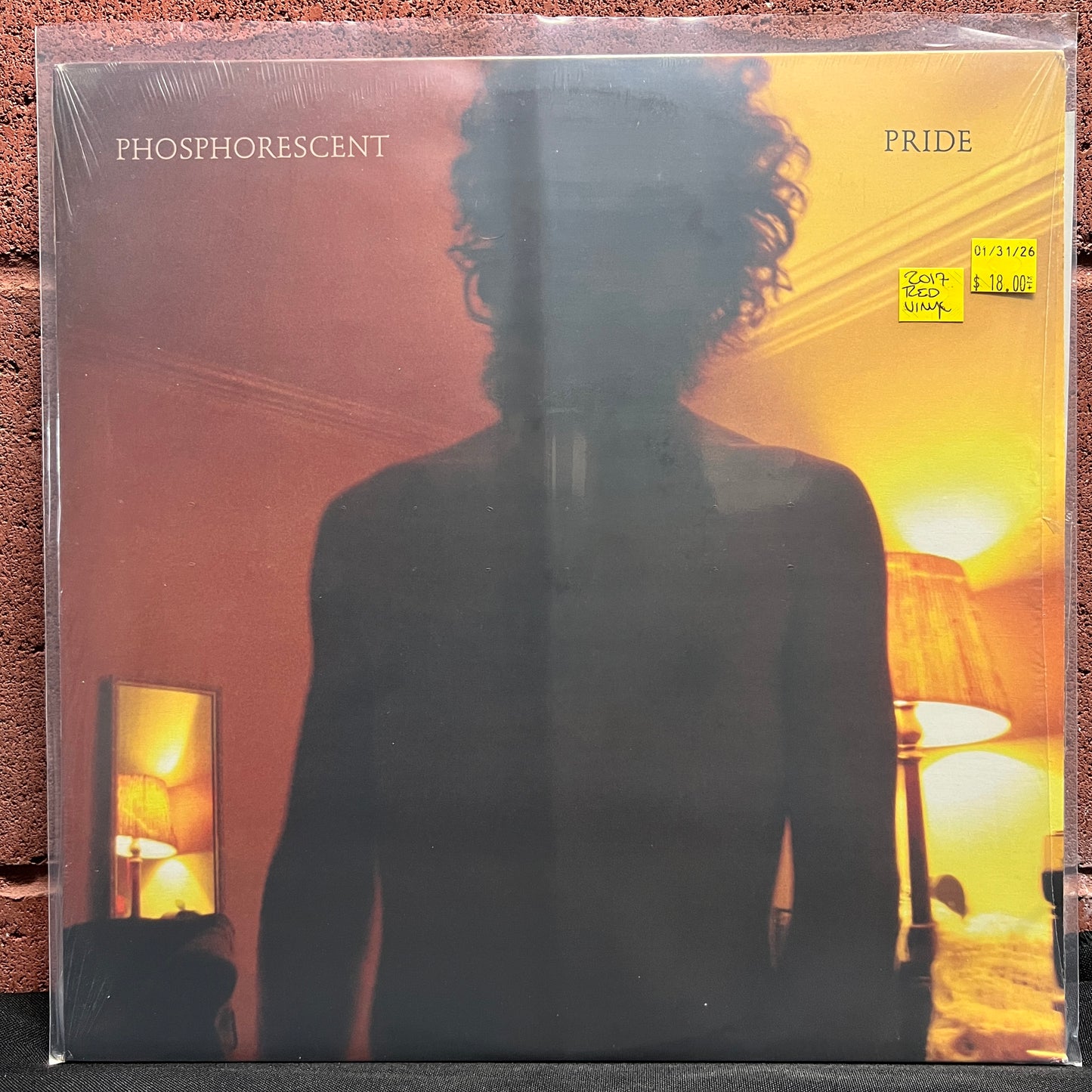 Used Vinyl: Phosphorescent "Pride" LP (2017 Press - Red Vinyl)