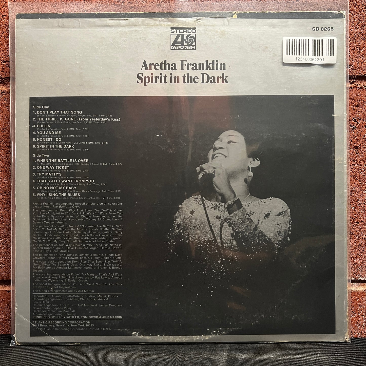 Used Vinyl: Aretha Franklin "Spirit in the Dark" LP