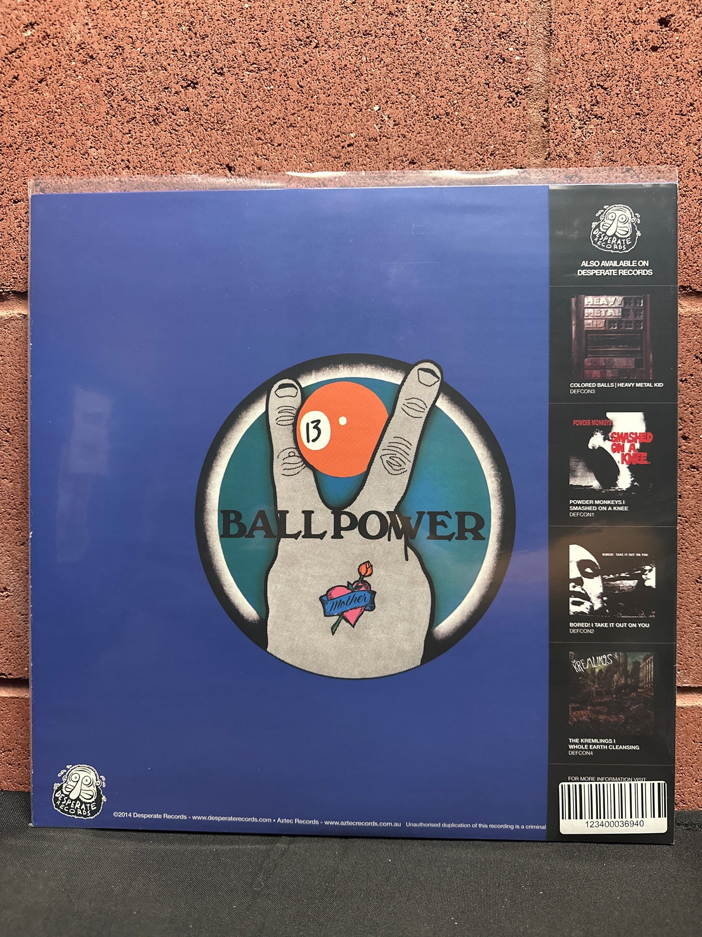 Used Vinyl:  Coloured Balls ”Ball Power” LP