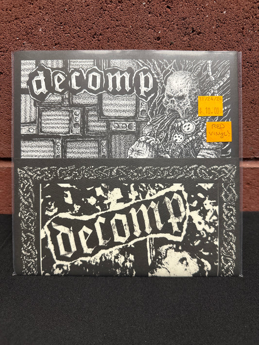 Used Vinyl:  Decomp ”Decomp” 7" (Red vinyl)