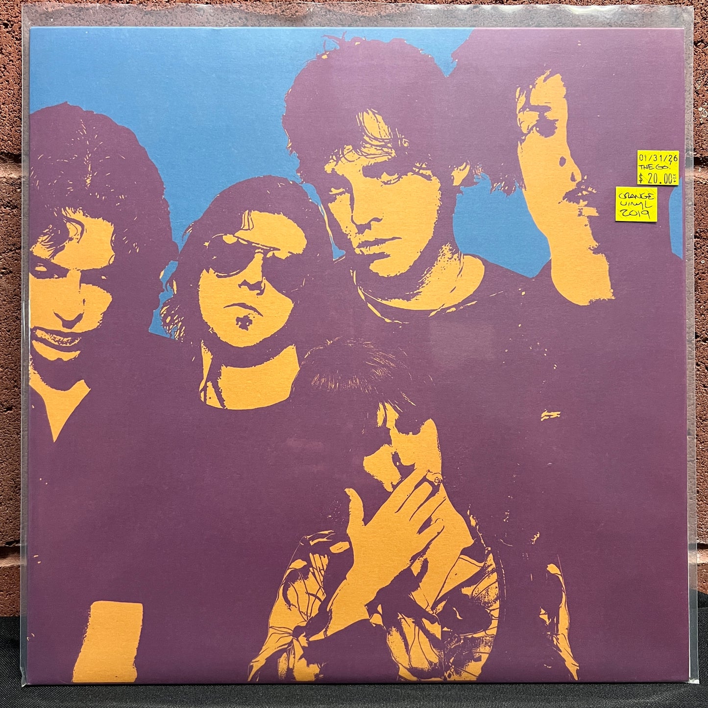 Used Vinyl: The Go "Whatcha Doin'" LP (2019 Press - Orange Vinyl)