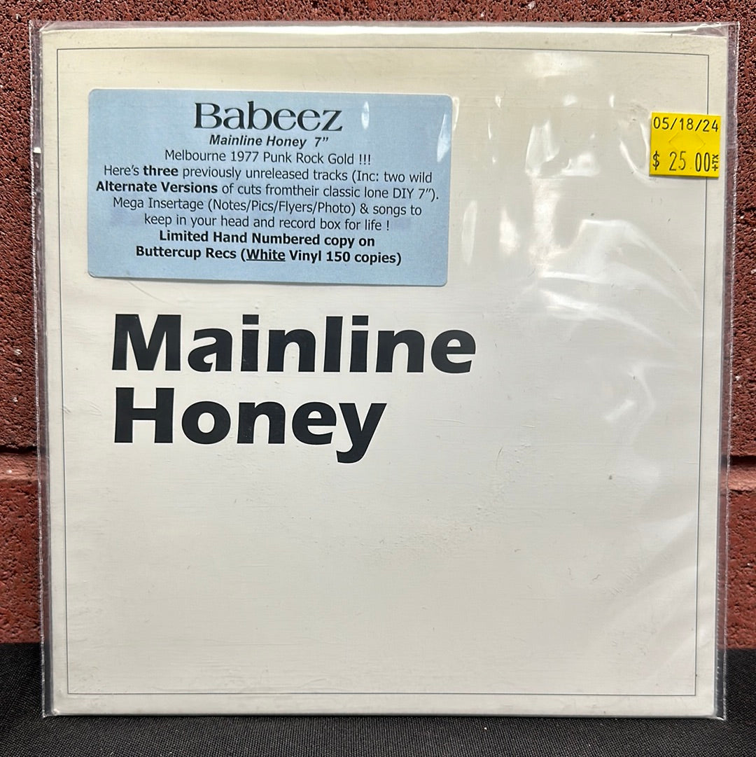 Used Vinyl:  Babeez ”Mainline Honey” 7" (White vinyl)