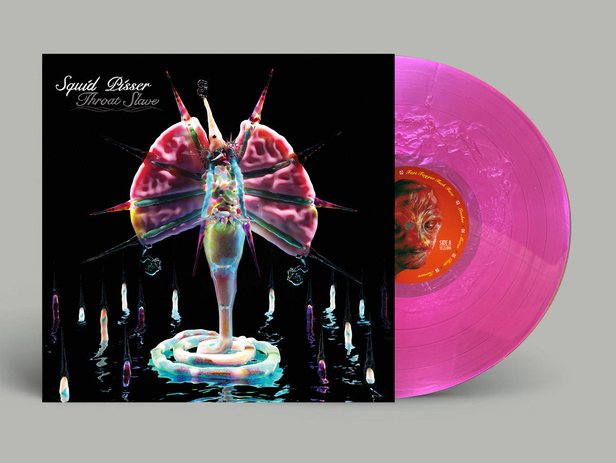 PRE-ORDER: Squid Pisser "Throat Slave" LP ("Irradiated" Pink Vinyl)