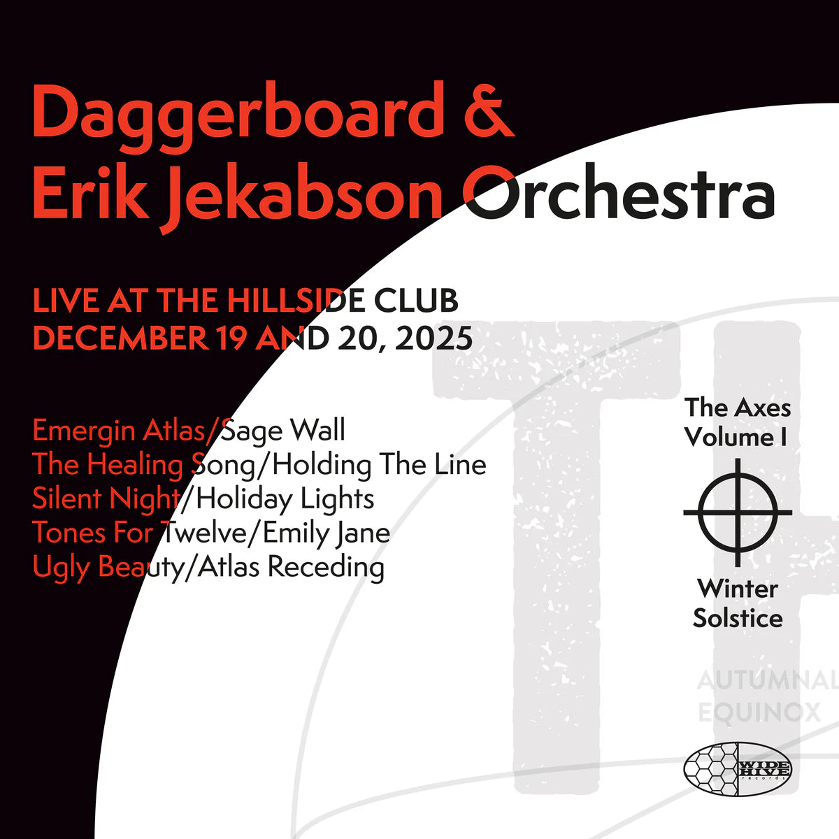PRE-ORDER: Daggerboard & Erik Jekabson Orchestra "Axes Volume IV: Winter Solstice" LP