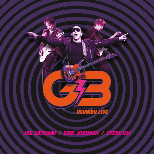 PRE-ORDER: Joe Satriani "G3: 25th Anniversary Reunion Tour" 4xLP